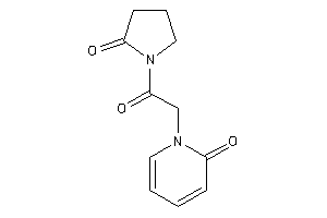 1-[2-keto-2-(2-ketopyrrolidino)ethyl]-2-pyridone