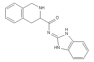 Image of N-(1,3-dihydrobenzimidazol-2-ylidene)-1,2,3,4-tetrahydroisoquinoline-3-carboxamide