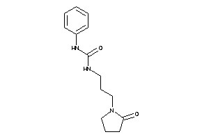 1-[3-(2-ketopyrrolidino)propyl]-3-phenyl-urea