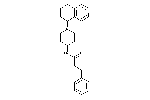 3-phenyl-N-(1-tetralin-1-yl-4-piperidyl)propionamide