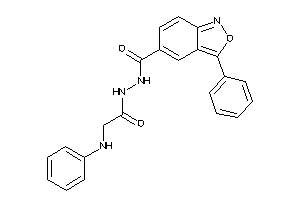 N'-(2-anilinoacetyl)-3-phenyl-anthranil-5-carbohydrazide