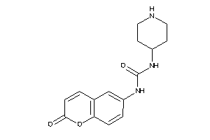 1-(2-ketochromen-6-yl)-3-(4-piperidyl)urea