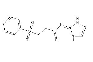 Image of 3-besyl-N-(1,4-dihydro-1,2,4-triazol-5-ylidene)propionamide