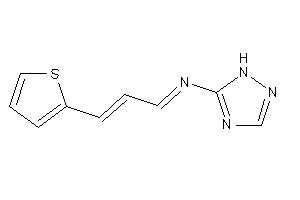 3-(2-thienyl)prop-2-enylidene-(1H-1,2,4-triazol-5-yl)amine