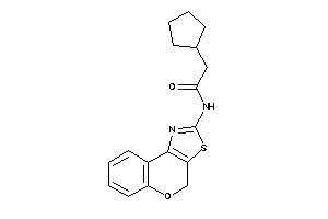 Image of N-(4H-chromeno[4,3-d]thiazol-2-yl)-2-cyclopentyl-acetamide