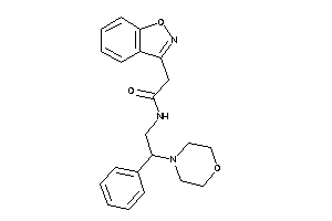 2-indoxazen-3-yl-N-(2-morpholino-2-phenyl-ethyl)acetamide