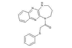 2-(phenylthio)-1-(2,3,4,5-tetrahydro-[1,4]diazepino[2,3-b]quinoxalin-1-yl)ethanone