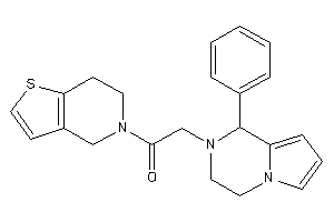 1-(6,7-dihydro-4H-thieno[3,2-c]pyridin-5-yl)-2-(1-phenyl-3,4-dihydro-1H-pyrrolo[1,2-a]pyrazin-2-yl)ethanone