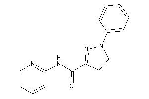 1-phenyl-N-(2-pyridyl)-2-pyrazoline-3-carboxamide