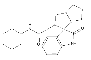 N-cyclohexyl-2-keto-spiro[indoline-3,3'-pyrrolizidine]-2'-carboxamide