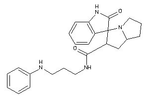 N-(3-anilinopropyl)-2-keto-spiro[indoline-3,3'-pyrrolizidine]-2'-carboxamide