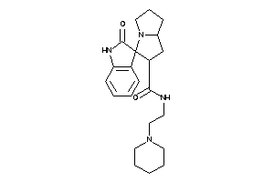 2-keto-N-(2-piperidinoethyl)spiro[indoline-3,3'-pyrrolizidine]-2'-carboxamide