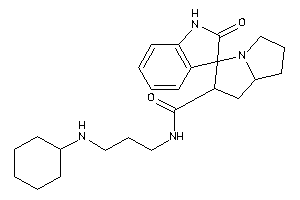 N-[3-(cyclohexylamino)propyl]-2-keto-spiro[indoline-3,3'-pyrrolizidine]-2'-carboxamide