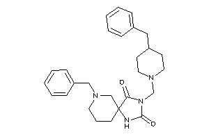 7-benzyl-3-[(4-benzylpiperidino)methyl]-1,3,7-triazaspiro[4.5]decane-2,4-quinone