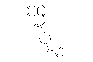 1-[4-(3-furoyl)piperazino]-2-indoxazen-3-yl-ethanone