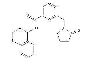 3-[(2-ketopyrrolidino)methyl]-N-thiochroman-4-yl-benzamide