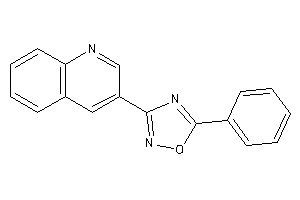 5-phenyl-3-(3-quinolyl)-1,2,4-oxadiazole