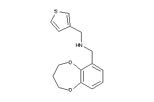 3,4-dihydro-2H-1,5-benzodioxepin-6-ylmethyl(3-thenyl)amine