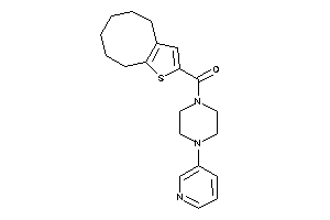 4,5,6,7,8,9-hexahydrocycloocta[b]thiophen-2-yl-[4-(3-pyridyl)piperazino]methanone