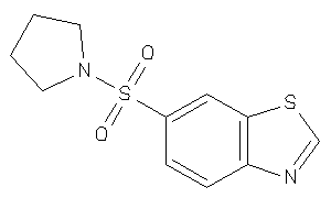 6-pyrrolidinosulfonyl-1,3-benzothiazole