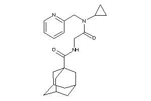 N-[2-[cyclopropyl(2-pyridylmethyl)amino]-2-keto-ethyl]adamantane-1-carboxamide