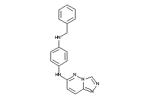 Benzyl-[4-([1,2,4]triazolo[3,4-f]pyridazin-6-ylamino)phenyl]amine