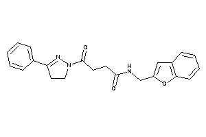 N-(benzofuran-2-ylmethyl)-4-keto-4-(3-phenyl-2-pyrazolin-1-yl)butyramide