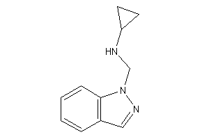 Cyclopropyl(indazol-1-ylmethyl)amine