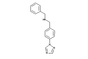 Benzyl-[4-(1,2,4-triazol-1-yl)benzyl]amine