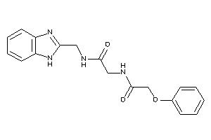 N-(1H-benzimidazol-2-ylmethyl)-2-[(2-phenoxyacetyl)amino]acetamide