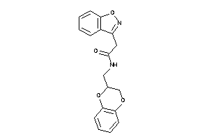 N-(2,3-dihydro-1,4-benzodioxin-3-ylmethyl)-2-indoxazen-3-yl-acetamide