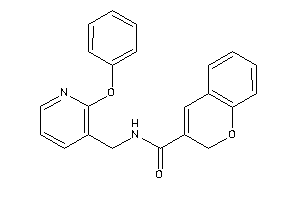 N-[(2-phenoxy-3-pyridyl)methyl]-2H-chromene-3-carboxamide