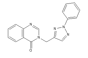 3-[(2-phenyltriazol-4-yl)methyl]quinazolin-4-one