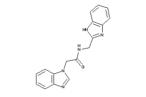 2-(benzimidazol-1-yl)-N-(1H-benzimidazol-2-ylmethyl)acetamide