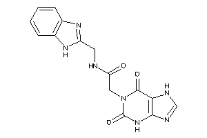 N-(1H-benzimidazol-2-ylmethyl)-2-(2,6-diketo-3,7-dihydropurin-1-yl)acetamide