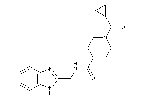 N-(1H-benzimidazol-2-ylmethyl)-1-(cyclopropanecarbonyl)isonipecotamide