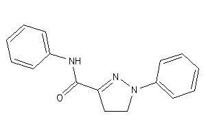 N,1-diphenyl-2-pyrazoline-3-carboxamide