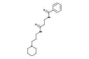 N-[3-keto-3-(3-piperidinopropylamino)propyl]benzamide