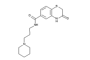 3-keto-N-(3-piperidinopropyl)-4H-1,4-benzothiazine-6-carboxamide