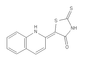 5-(1H-quinolin-2-ylidene)-2-thioxo-thiazolidin-4-one