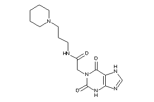 Image of 2-(2,6-diketo-3,7-dihydropurin-1-yl)-N-(3-piperidinopropyl)acetamide