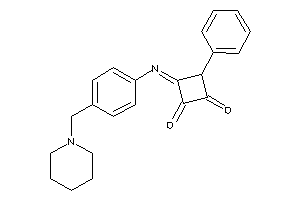 3-phenyl-4-[4-(piperidinomethyl)phenyl]imino-cyclobutane-1,2-quinone