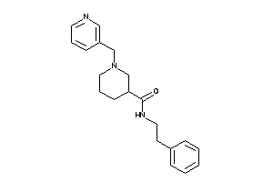 N-phenethyl-1-(3-pyridylmethyl)nipecotamide