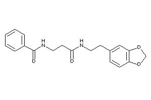 N-[3-(homopiperonylamino)-3-keto-propyl]benzamide