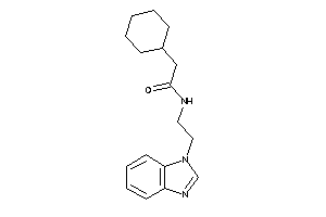 N-[2-(benzimidazol-1-yl)ethyl]-2-cyclohexyl-acetamide