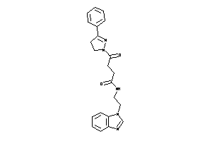 N-[2-(benzimidazol-1-yl)ethyl]-4-keto-4-(3-phenyl-2-pyrazolin-1-yl)butyramide