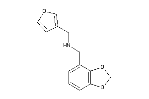 1,3-benzodioxol-4-ylmethyl(3-furfuryl)amine