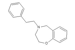 4-phenethyl-3,5-dihydro-2H-1,4-benzoxazepine