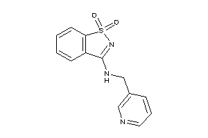 (1,1-diketo-1,2-benzothiazol-3-yl)-(3-pyridylmethyl)amine