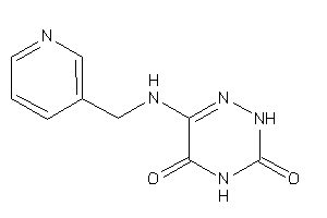 6-(3-pyridylmethylamino)-2H-1,2,4-triazine-3,5-quinone